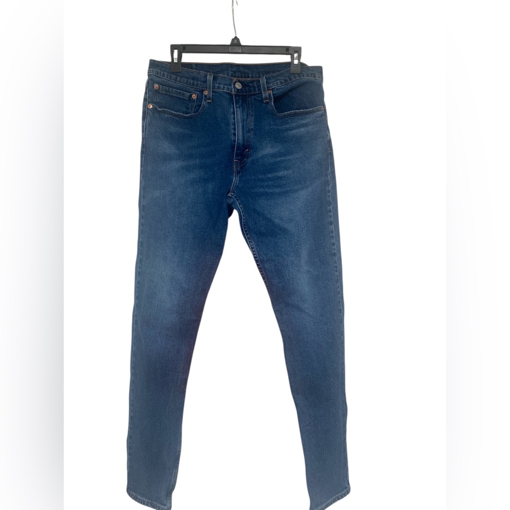 Levi's 512 Men's Denim Jeans - Dark Blue GUC 34x34